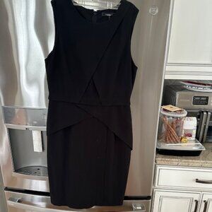 BCBG black sheath dress
